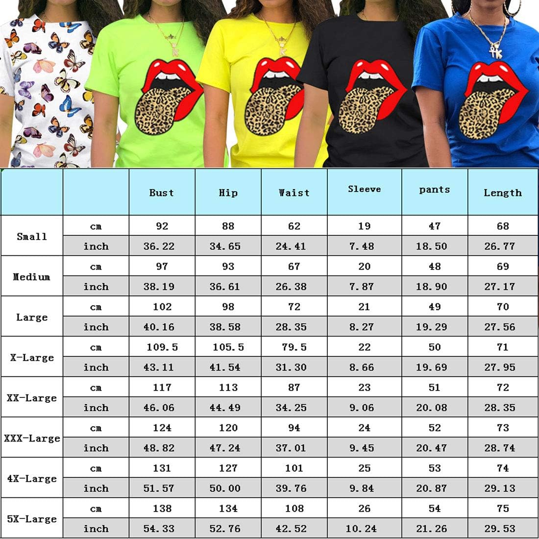 Nimsruc レディース ツーピース アウトフィット サマー カジュアル プリント ボディコン ショーツセット US サイズ: S