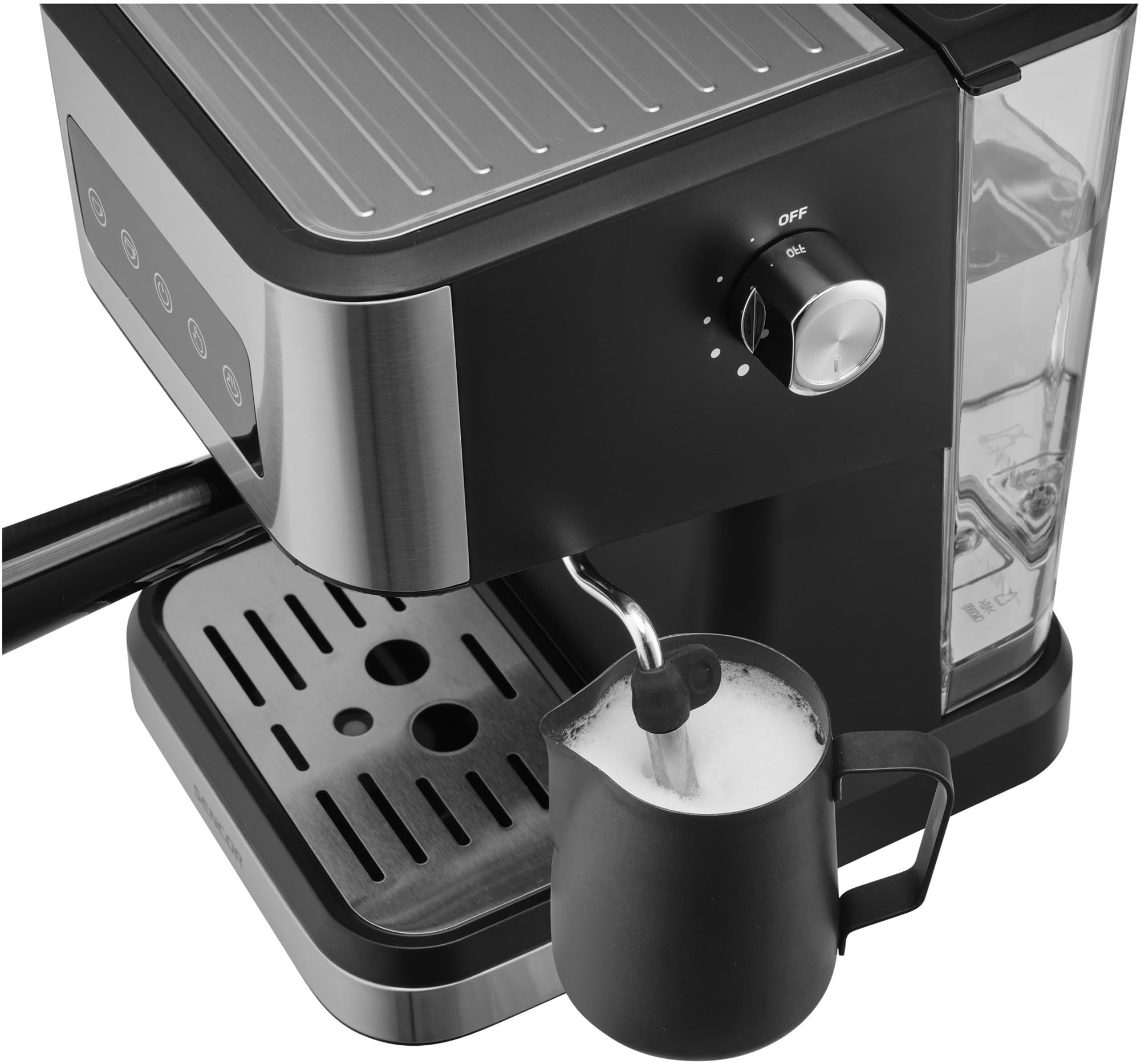 SENCOR Machine Expresso SES 4020SS - Design Élégant Avec