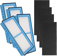 HIFROM Replacement HEPA Filter with Carbon Booster Filters For Holmes AER1 Purifier HAP242-NUC Replacement Part# HAPF30AT Dust Elimination (4 Set)
