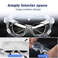 Vista 3 de SHANPIN Protectores de ojos para la cara de la ducha de pestañas, protector de cejas y pestañas ajustables, protectores de gafas de ducha