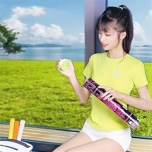 Miniatura 4 de Greraes Plumas Shuttlecock Humidificador Vapor Mantiene la Humedad de la Pluma Bádminton Birdie Tubo Tapas Birdie Humidificador Mantenimiento