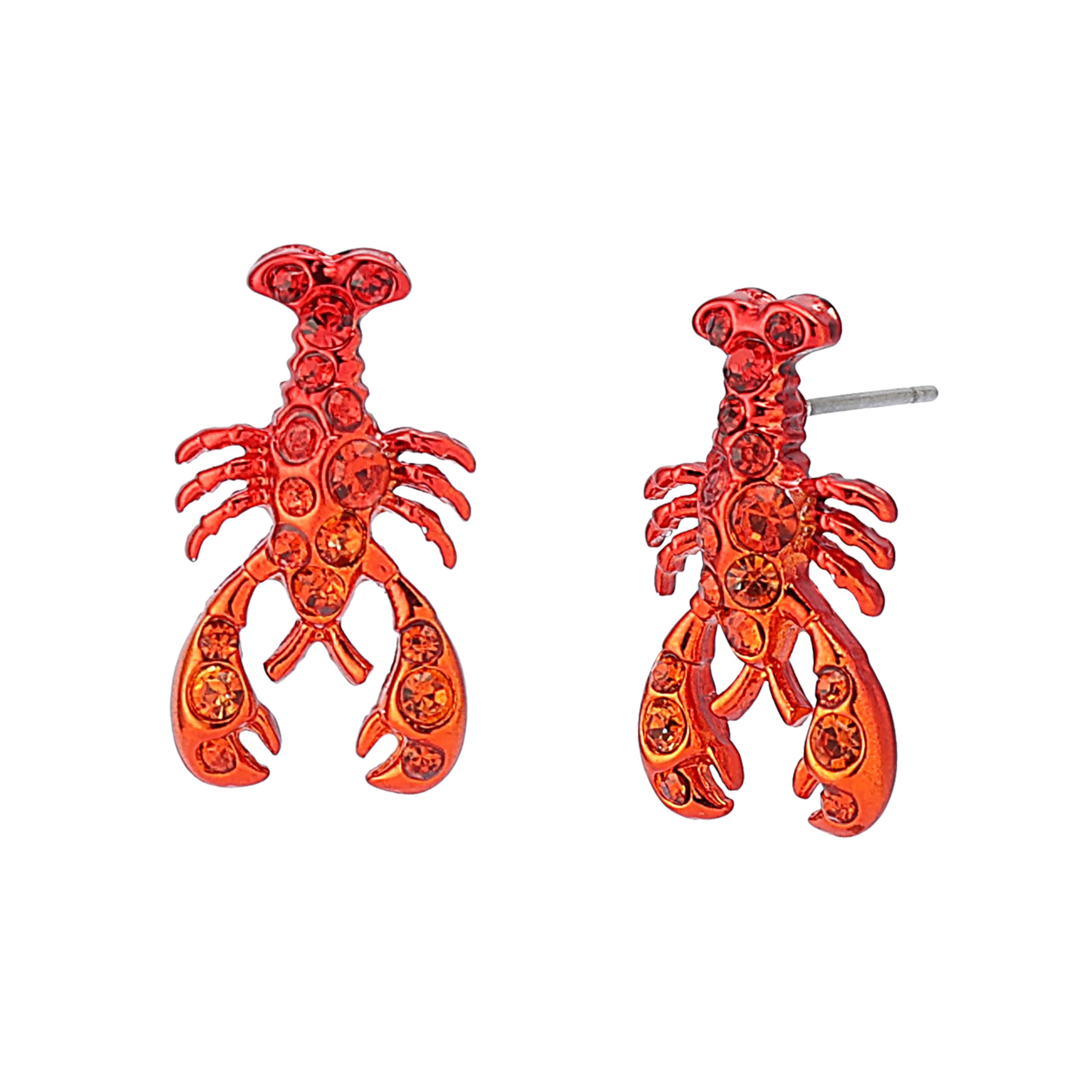 Betsey Johnson Mermaid Jewels Lobster Stud Earrings