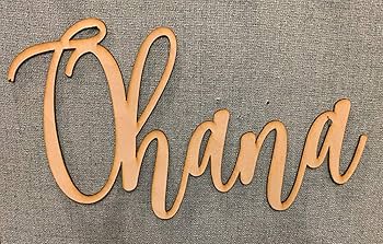 ohana♡ Ohana Vinyl Decor - Etsy