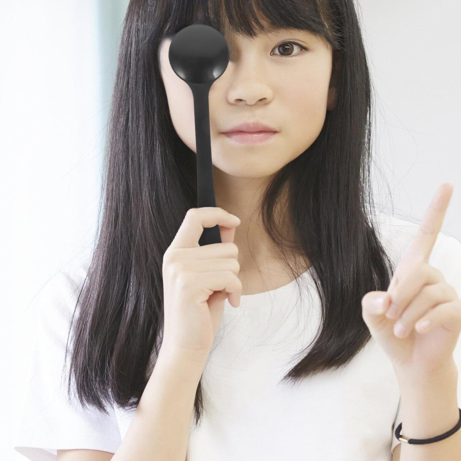 SOLUSTRE 1 Set Eye Chart Eye Shield Blinder Tool Eye Chart for Vision Test Eye Occluder for Exam Visual Acuity Chart Eye Chart Exam Eye Chart DRS Use with Glasses Eyes Plastic