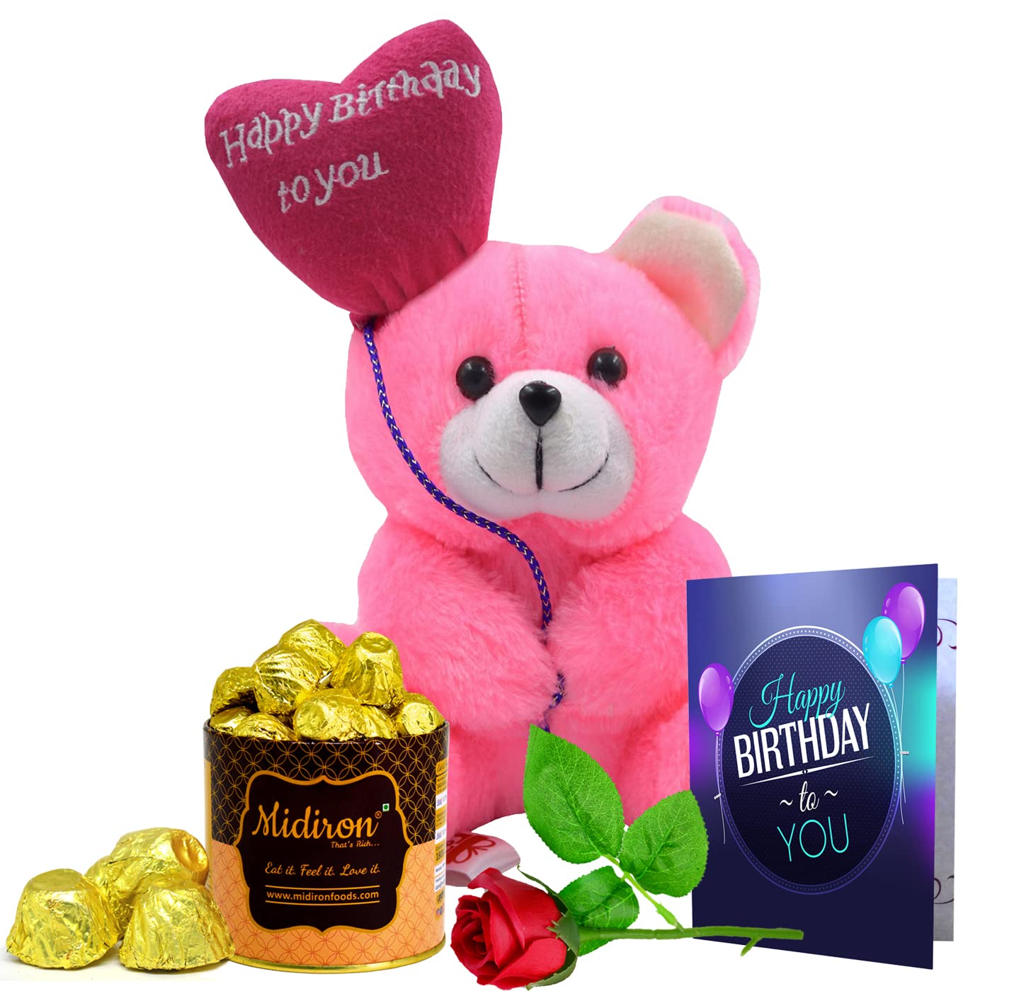 Midiron Birthday Gift Combo for Wife/Women/Girlfriend|Romantic Day Gift| Gift For Birthday| Happy Birthday to You Gift for Girls | Birthday Gift | Unique Birthday Gift Hamper (Pack Of 4) (B0BXCW9QYB) Amazon Price History, Amazon Price Tracker