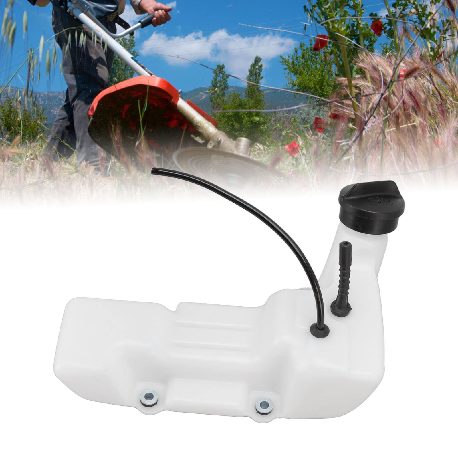 Sostituzione del Serbatoio del Carburante del Gas del Decespugliatore Gruppo del Serbatoio del Carburante del Gas Ad Alta Durezza Per Stihl FS400 FS450 FS480,Serbatoio del Gas del Trimmer, Gruppo del