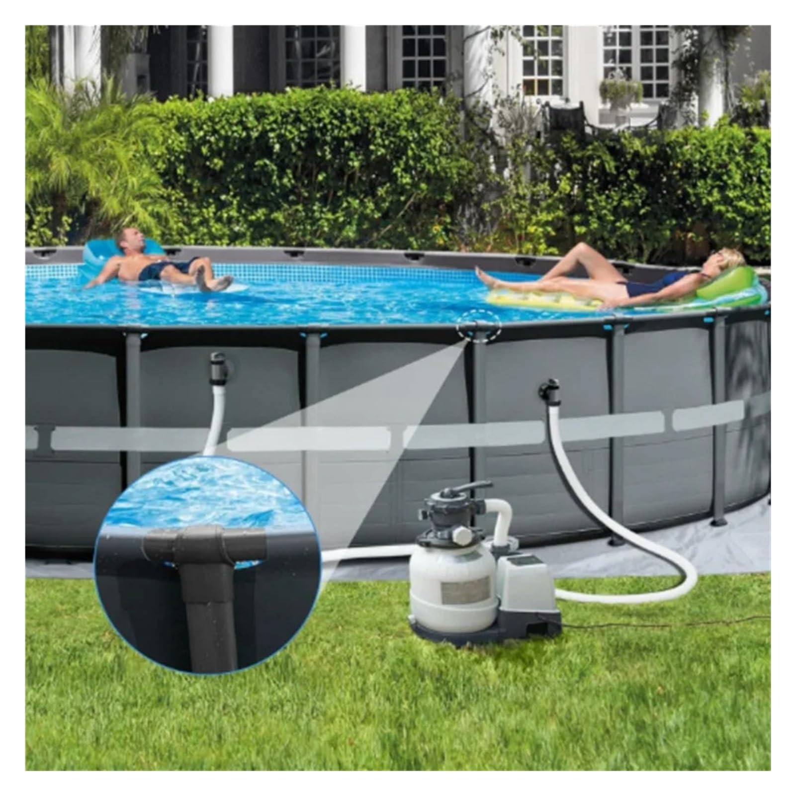 Reemplazo de Junta en T for Piscinas Intex Ultra Frame, Modelos de 15 a 16 pies