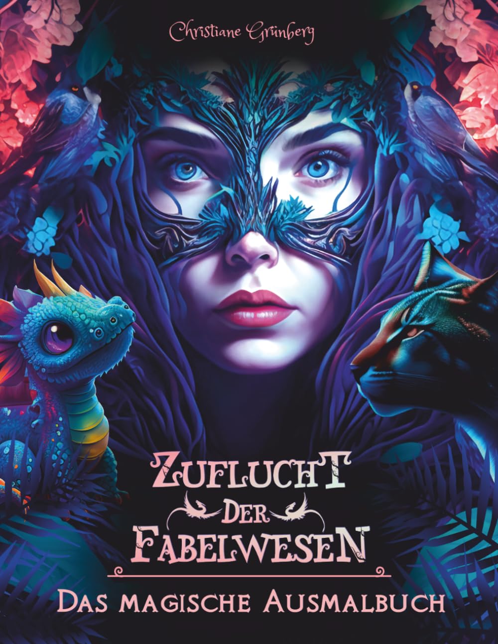 Zuflucht der Fabelwesen - Das magische Ausmalbuch: Offizielles Ausmalbuch zur Hörbuchreihe | Für Kinder ab 6 Jahren | Mit Drachen, Einhörnern und magischen Wesen