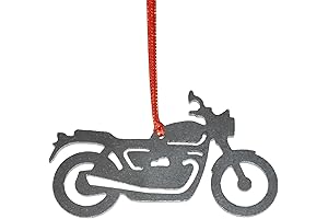 Triumph Motorcycle Ornament: Miniature Scooter for Home Decor, Collectibles, and Gifts