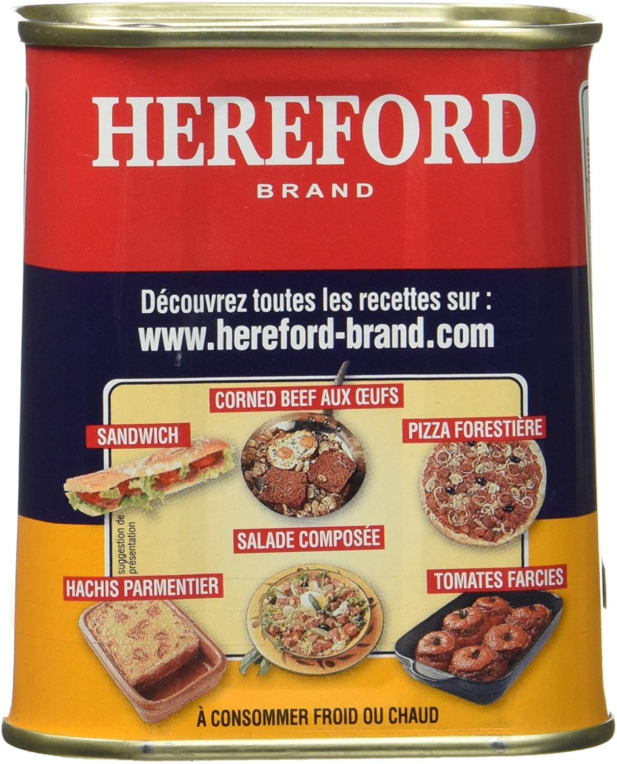 Hereford Corned-Beef 4 x 340g
