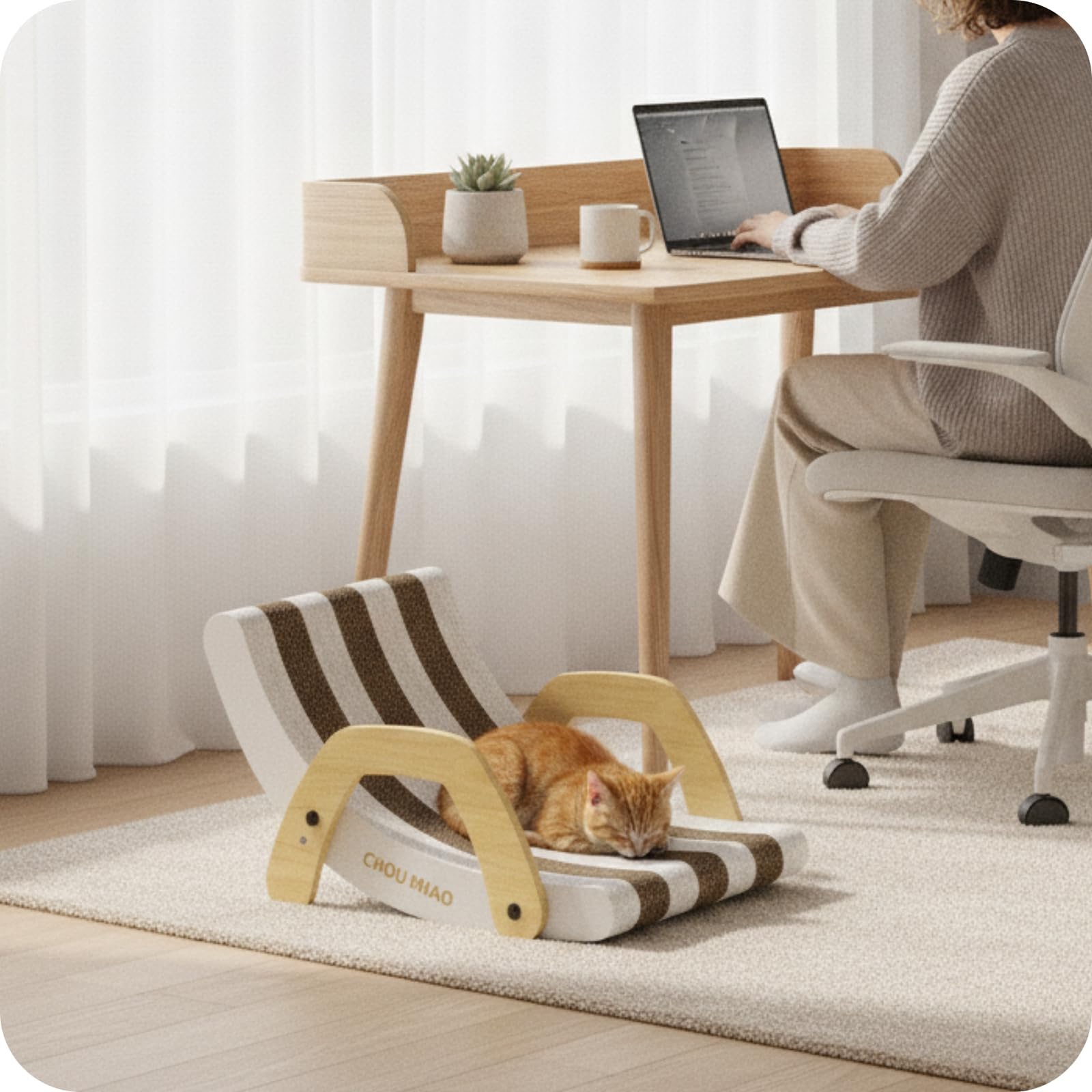 Canapé Griffoir Ergonomique
