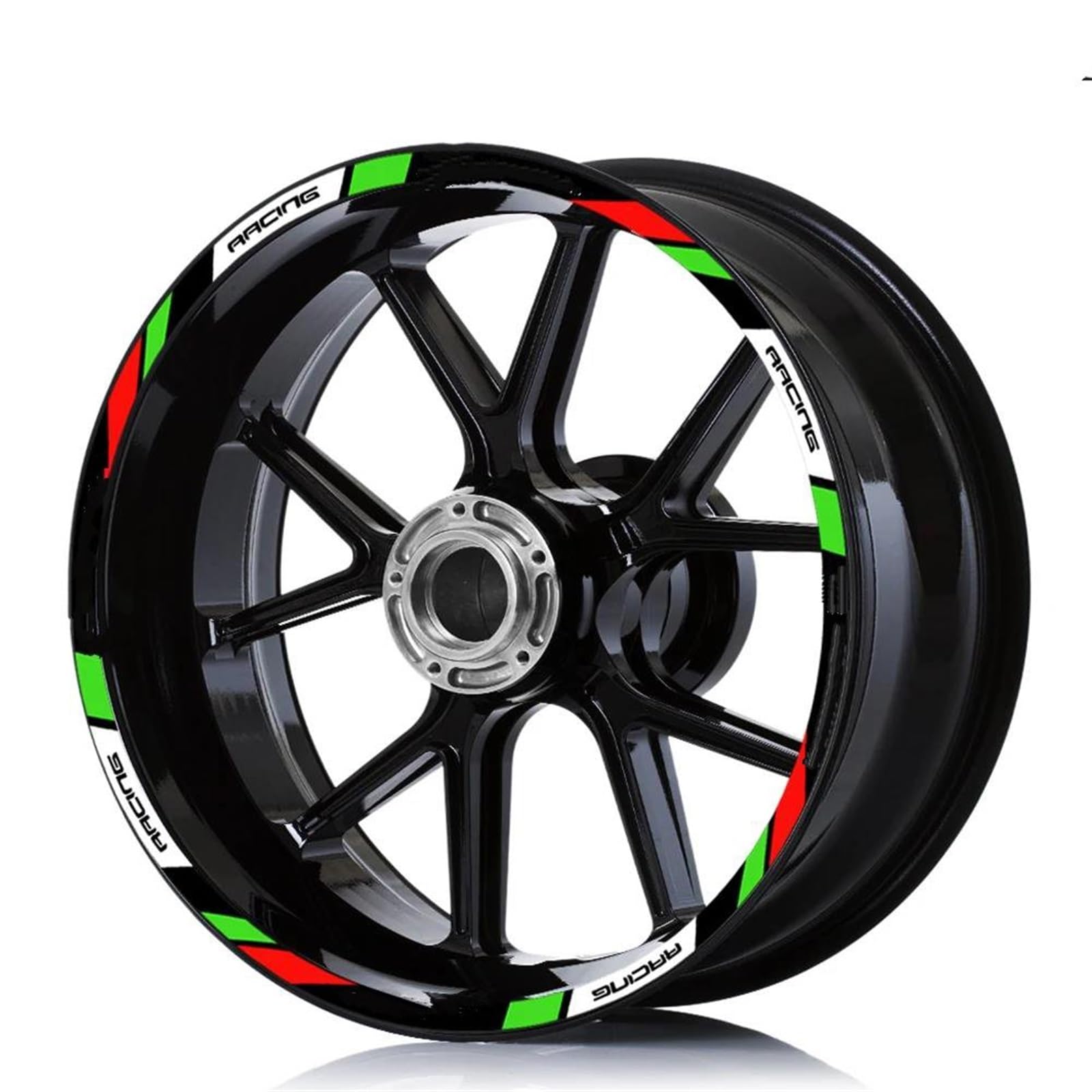 Stickers Motorcycle Stickers Reflective Wheel Rim for RSV4 1100 for Factory RS 660 for Tuono V4(Style 1)