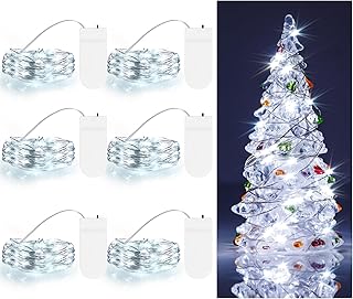 12 Cozy Living Room Lighting Ideas That Glow at Night 59 TingMiao Cool White Fairy String Lights Battery Operated LED Starry Ligh...