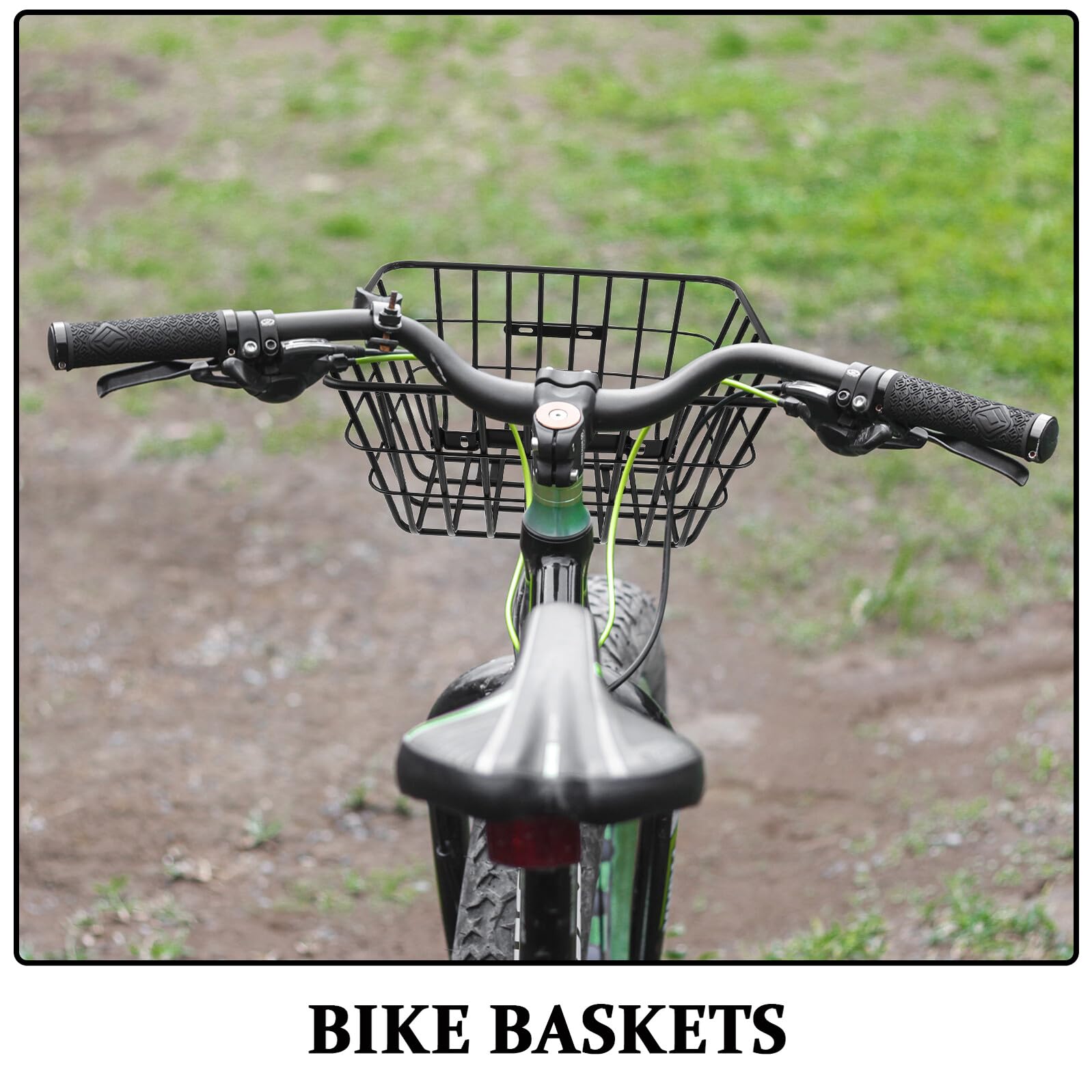 Toddmomy Cesta Delantera para Bicicleta Cesta Metálica para Accesorios Almacenamiento Ligero para Libros Comestibles Viajes Cortos Triciclos Infantiles