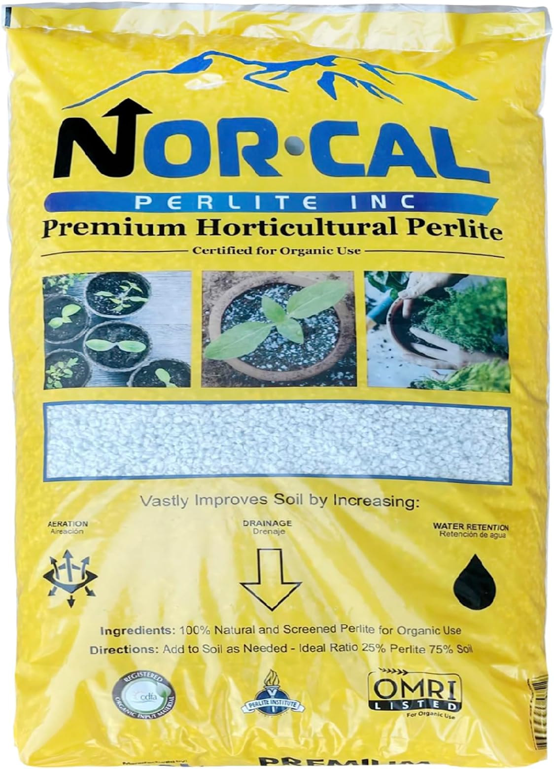 Supreme Perlite Super Coarse Horticultural Grade Expanded