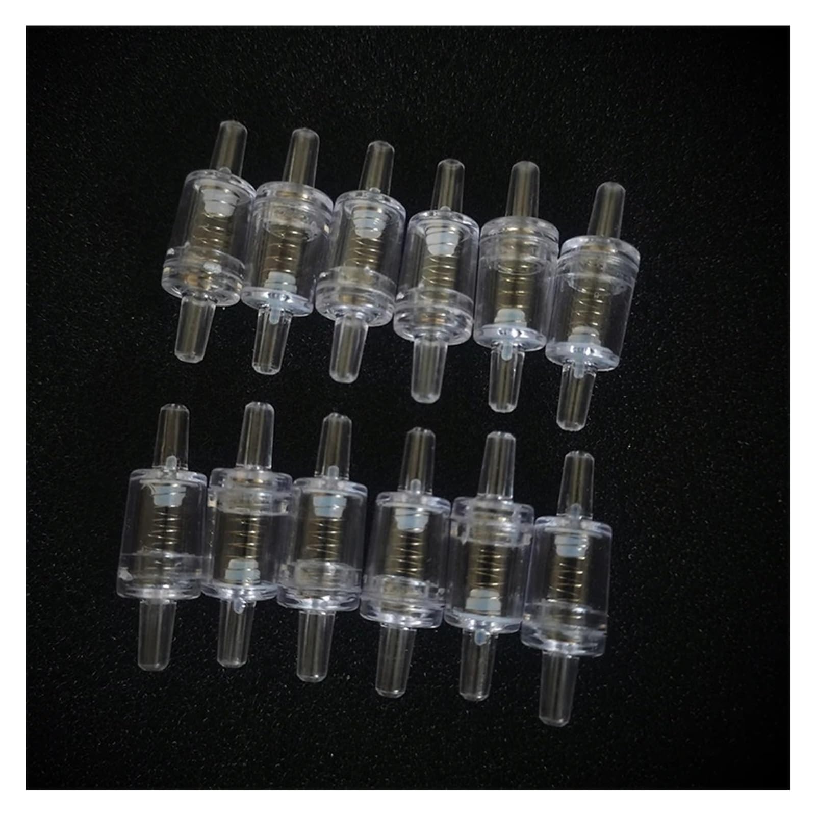 10/20/50 Stück Aquarium-Luftpumpen-Rückschlagventil, Einweg-Rückschlagventil mit Feder, Aquarium-Zubehör(50pcs)