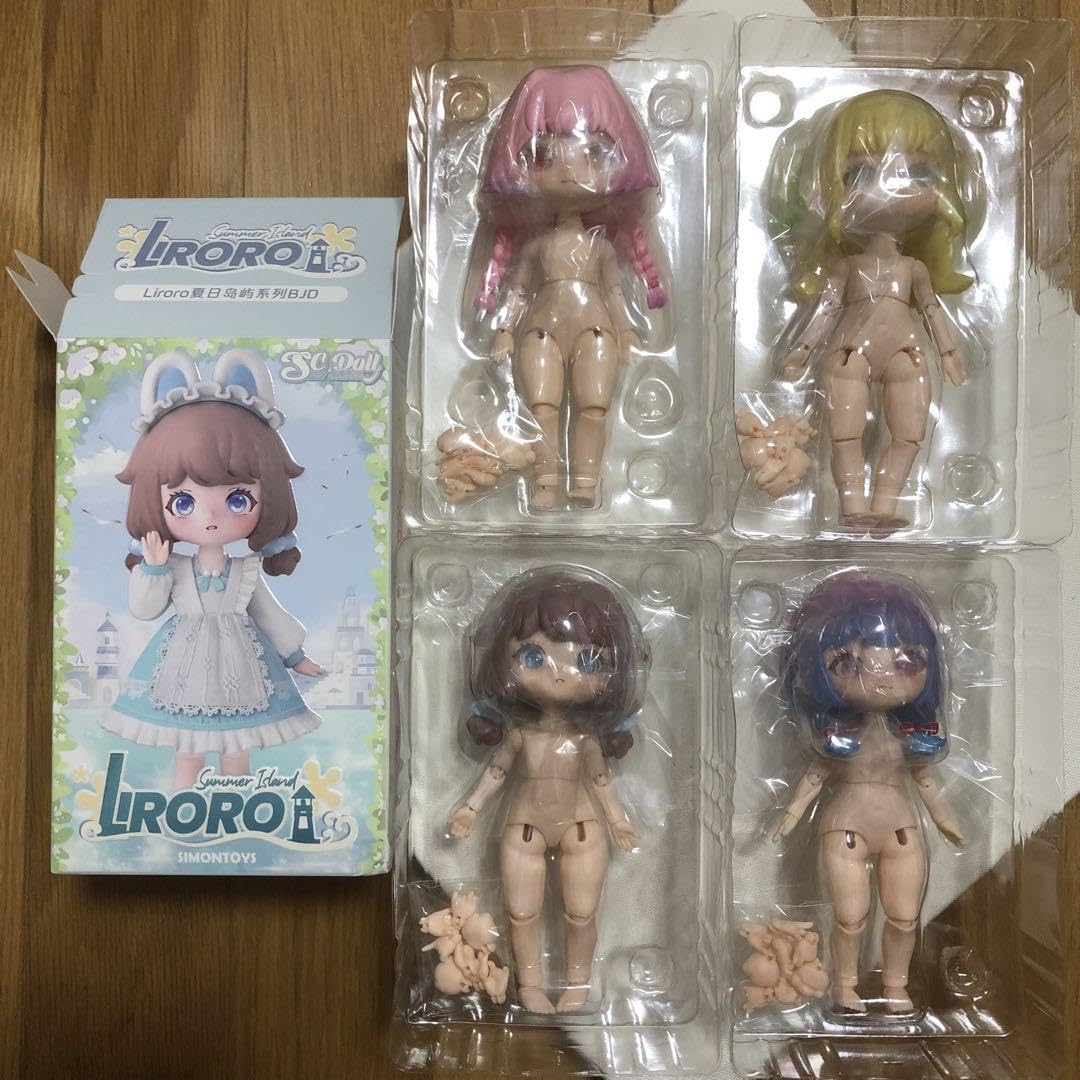Amazon.co.jp: リロロ 夏日の島 ノーマル4体 本体+手パーツ : おもちゃ