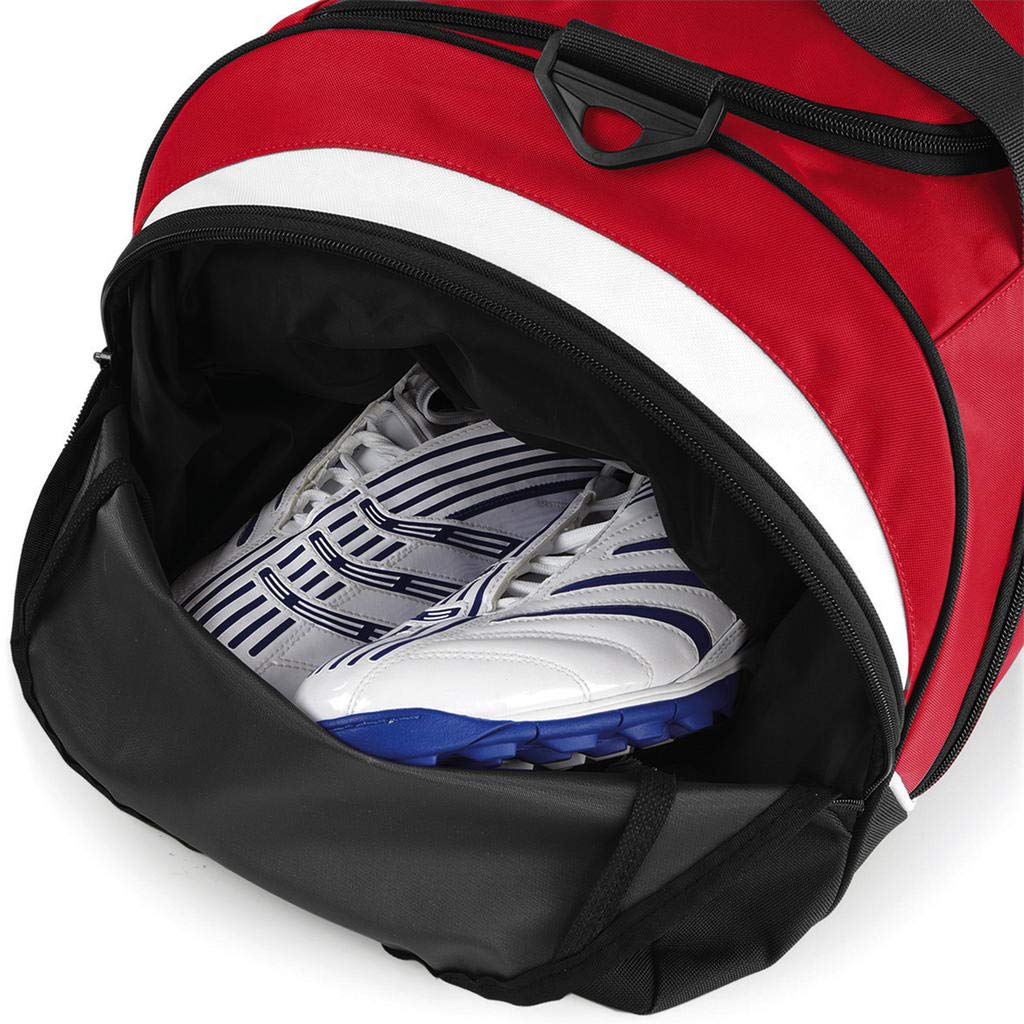 Feuerwehr-Sporttasche gelb-Silber-gelb, rot 55 L, 62 x 32 x 30 cm