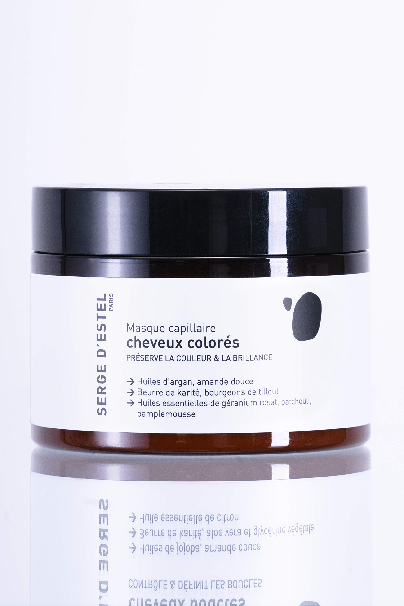 SERGE D'ESTEL PARISMask Hair Colored 250G Protect - Softens - Extend - Hydrate Hair Color Mask Hair Color 100% Vegan