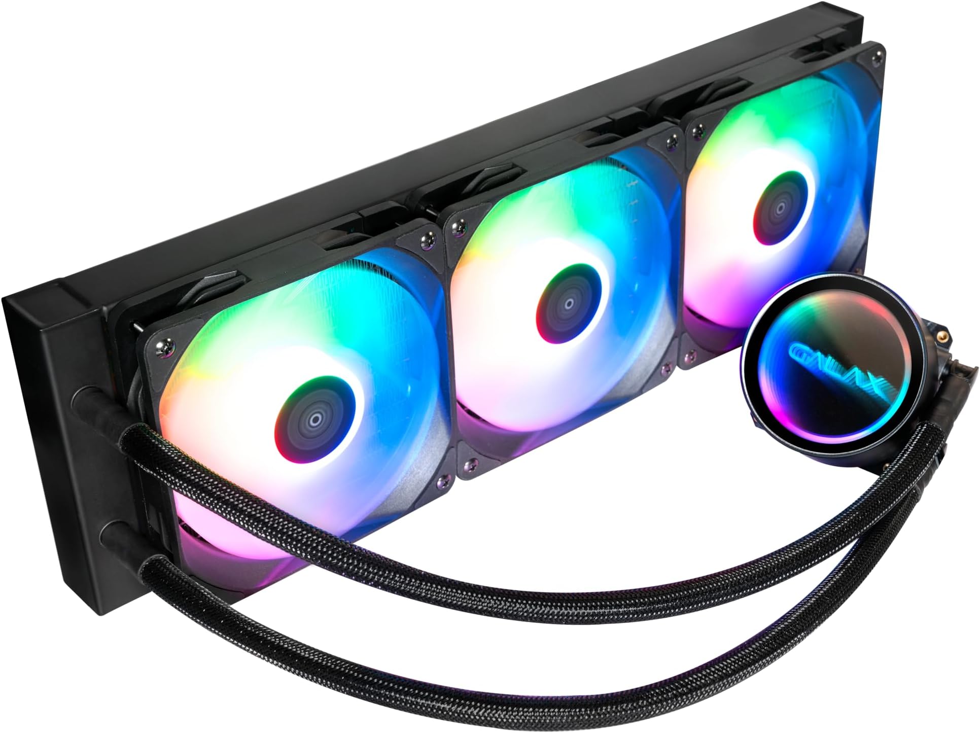 Galax Hydro Vortex 360R ARGB Black CPU AIO Liquid Cooler/Compatible Intel LGA 1700 / AMD AM5 / ARGB
