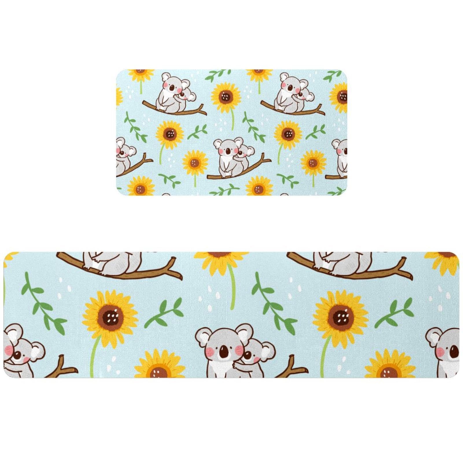 Tapis de cuisine antidérapants lavables pour stopper les glissades sur sol humide