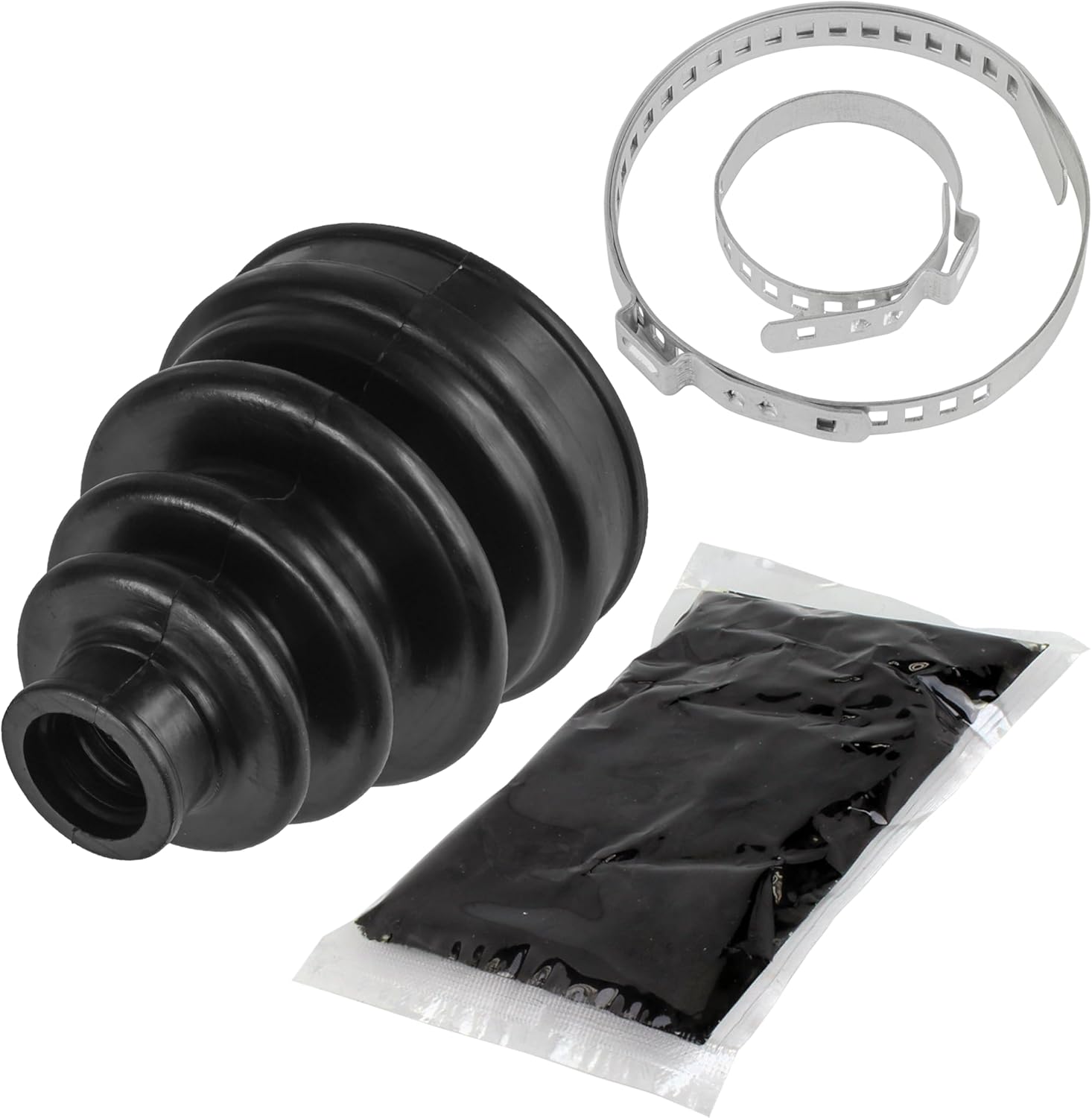 Rear Axle Inner Outer CV Boot Kit For Yamaha Grizzly 450 YFM450F 4X4 2007-2010 E