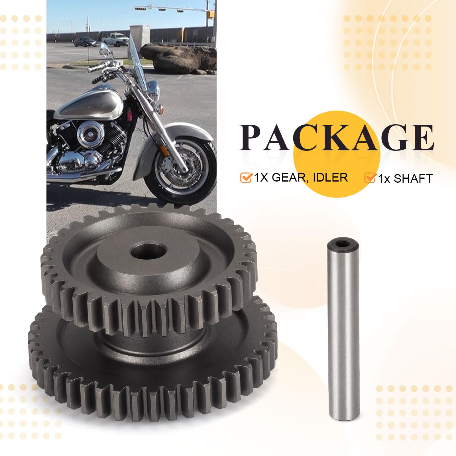 Amazon.com: Starter Idler Shaft Gear Compatible with Yamaha V-Star