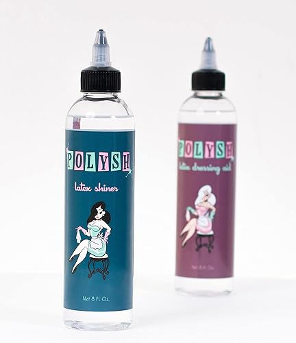 Miniatura 10 de Látex Shiner  2 onzas líquidas tamaño viaje  100% esmalte a base de silicona para ropa de látex