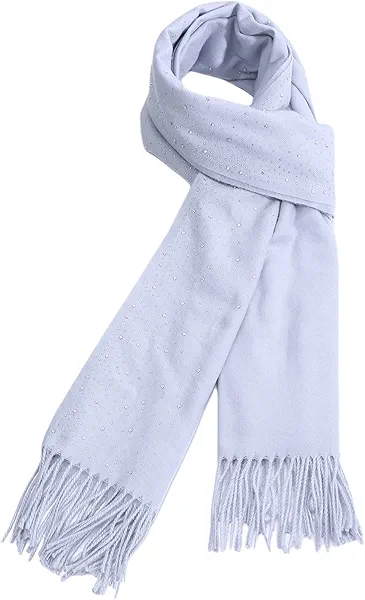 Natalie Mills Scarves! Ultra Warm and High Fashion. Ladies Fashion Scarves in Cashmere Feel and Rhinestone! Winter Scarf.