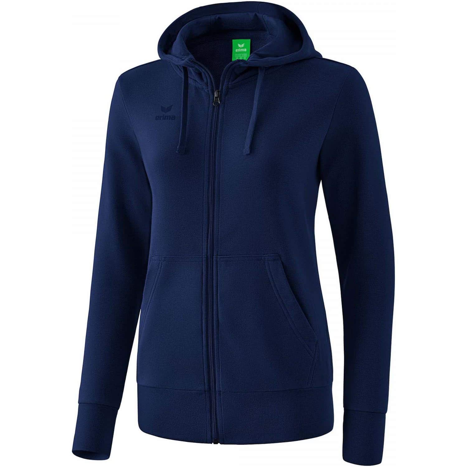 Erima Hooded Sweat Jacket - New Navy, 34