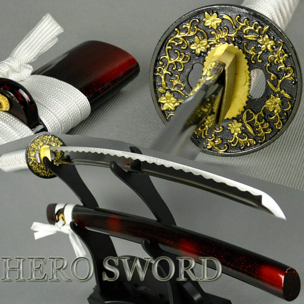 YL Sword T1095 high Carbon Steel Japanese Samurai Sword Handmade Full Tang Katana Sharp