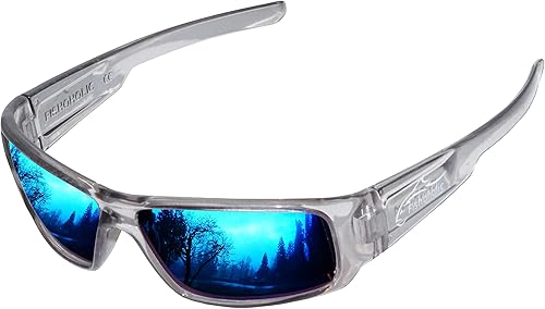 Miniatura 1 de Fishoholic - Lentes de sol polarizados para pesca con protección UV400, 5 opciones de color, con funda, regalo de pesca