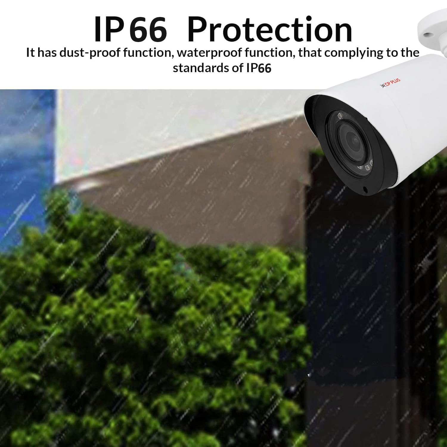 CP Plus 2.4MP Full HD Bullet CCTV Camera with 20m IR Night Vision, IP66 Weatherproof, 3.6mm Lens, Multi-Format Support (CP-VAC-T24PL2-V3) — Amazon image 4