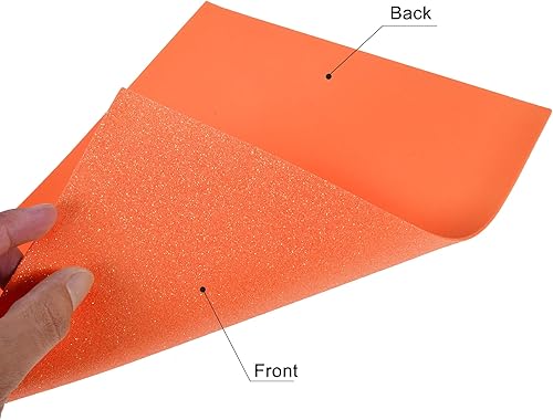 Miniatura 9 de uxcell Hojas de espuma EVA con purpurina en tono dorado de 11 x 8 pulgadas, 0.079in de grosor para manualidades, proyecto de bricolaje, 6 piezas