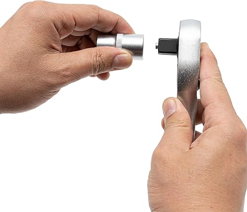 Miniatura 7 de Juego de herramientas mecánicas de 108 piezas con estuche de transporte, juego de llaves métricas de 14 y 12, barras de extensión, enchufes, llave