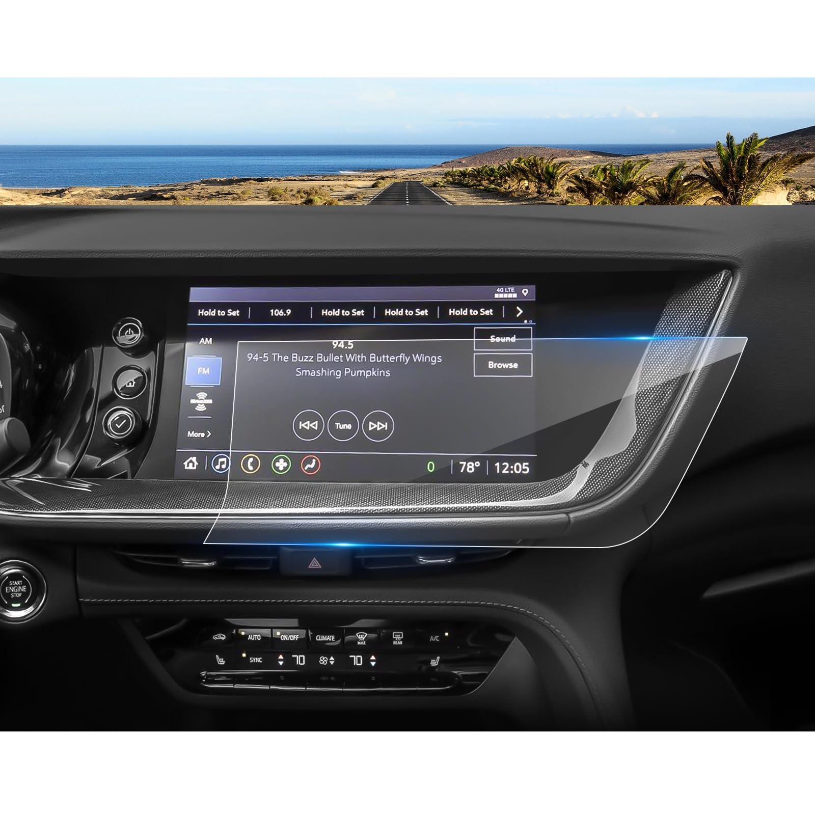 2021 2022 2023 Envision Screen Protector for Buick Envision (Avenir/Essence/Preferred) 10.2-inch Touchscreen, 9H Tempered Glass 2023 Envision Accessories HD Transparent&Anti-Fingerprint 10.2"