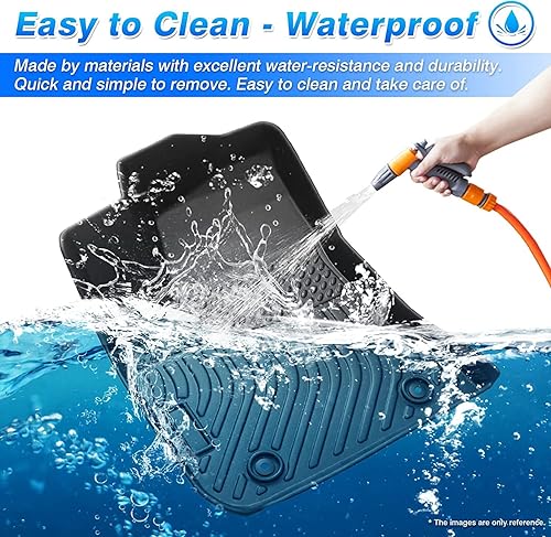 Miniatura 4 de Cartist Alfombrillas personalizadas para Kia Stinger 2018 2019 2020 2021 2022 2023 2024 (modelos RWD) accesorios para todo tipo de clima, forros de