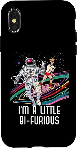 Miniatura 4 de iPhone 11 Pro Max I'm A Little Bi-Furious Bisexual Rainbow Bisexuality LGBTQ Case