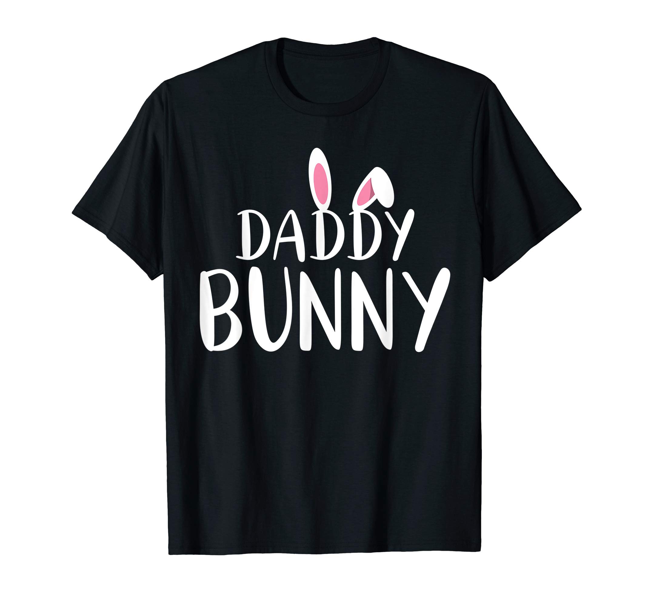Daddy Bunny Easter Shirt Pregnant Mom Matching Couple Shirts T-Shirt