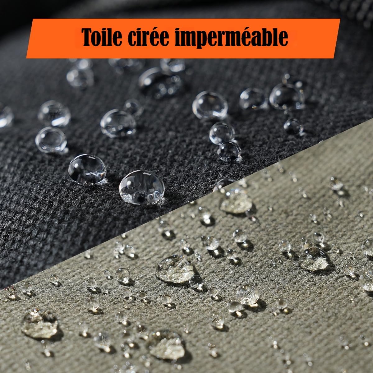 WELKINLAND Sac à dos d'électricien à 60 poches et sac à outils, sac à dos HVAC robuste, sac à dos à outils en toile cirée imperméable, sac à dos pour outils de mécanicien, sac à dos pour technicien