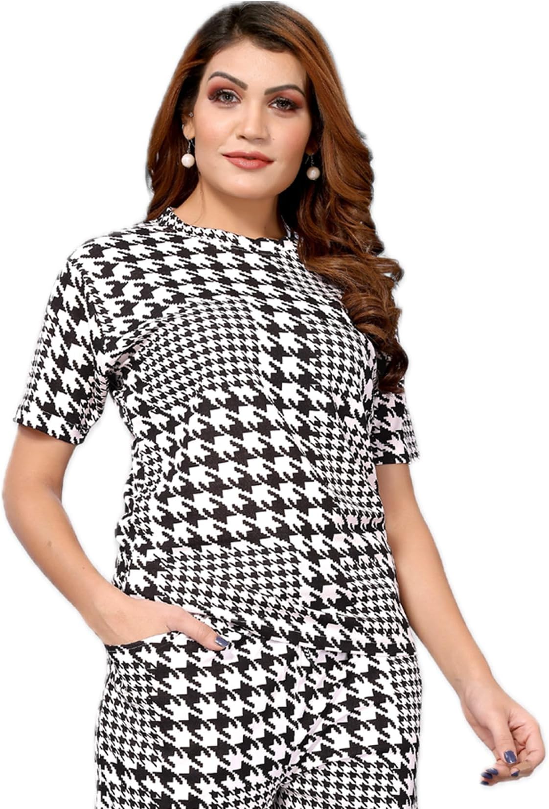 VJ FashionWomen's Cotton Lycra Tie-Dye Payjama Set|Co-ord set|Night Suit Set |Night Dress |Lounge Wear|Full Pair Set for Women Night Dress