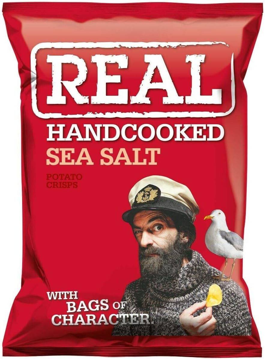 Hand Cooked Sea Salt Flavour 24 x 35g
