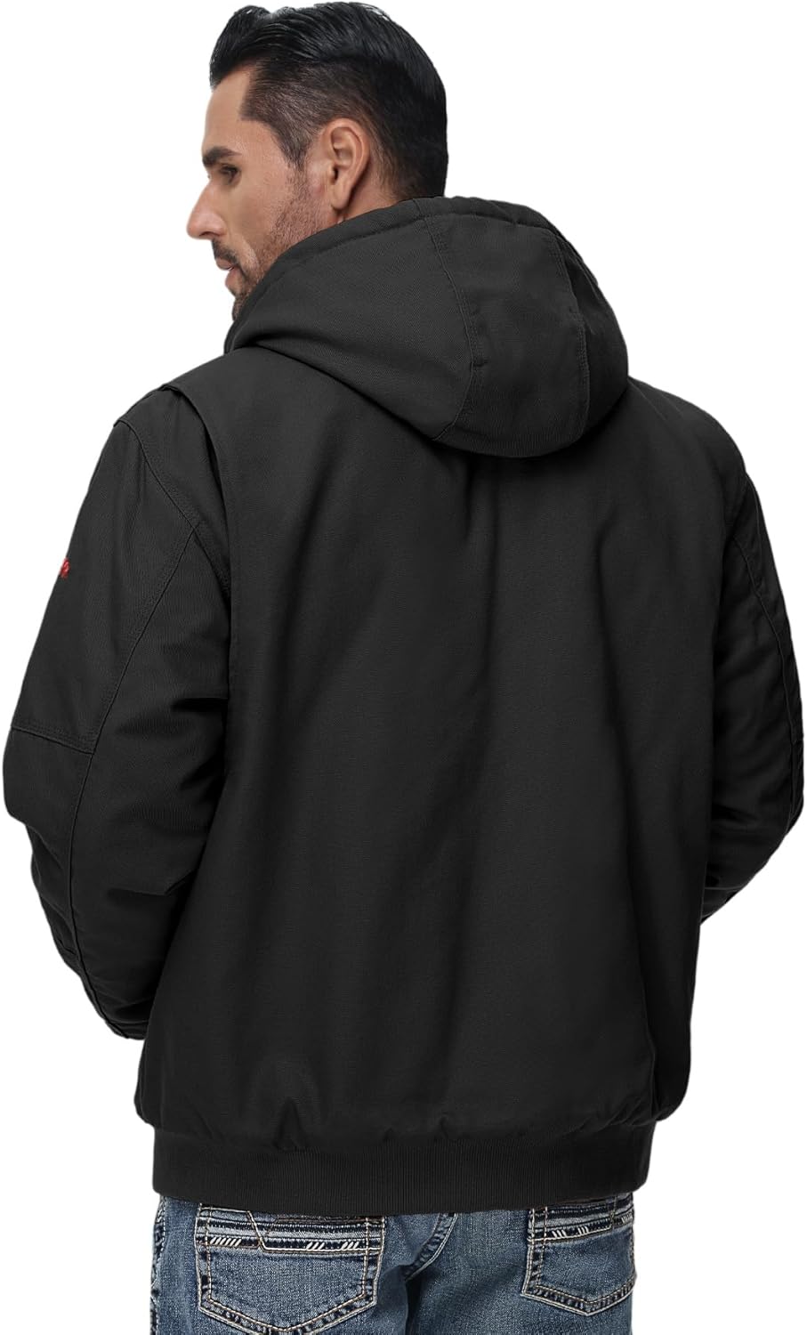 FR Jacket Men's Flame Resistant Loose Fit Firm Duck Insulated Active Jacket - Image 6