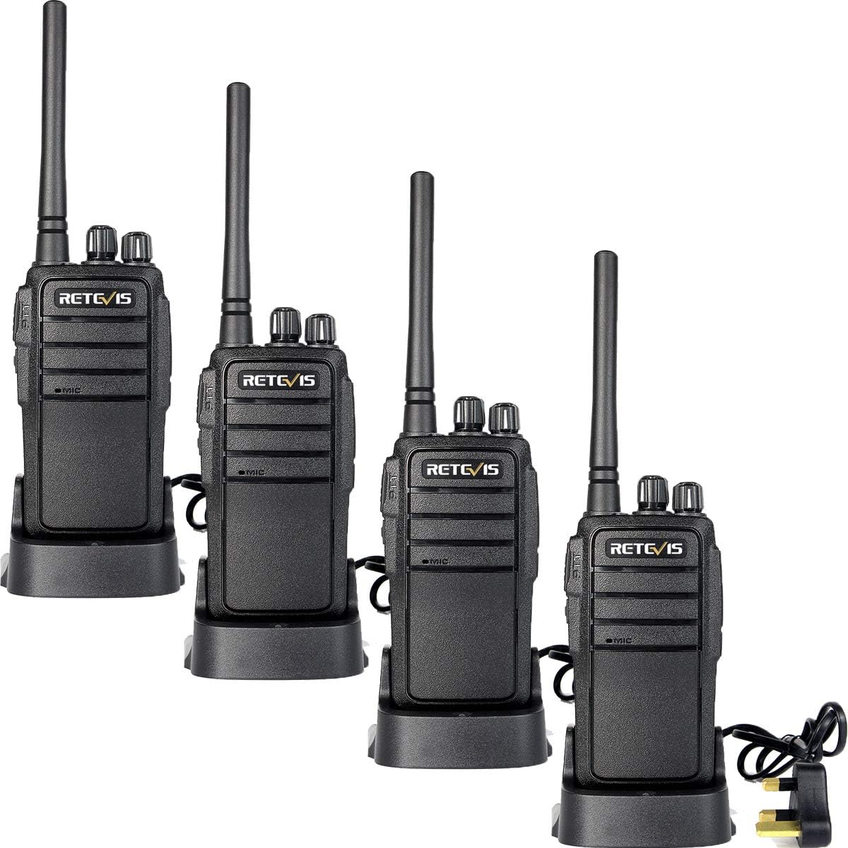 Retevis RT21 Handheld Walkie Talkies 16CH Long Range Rechargeable 2 Way