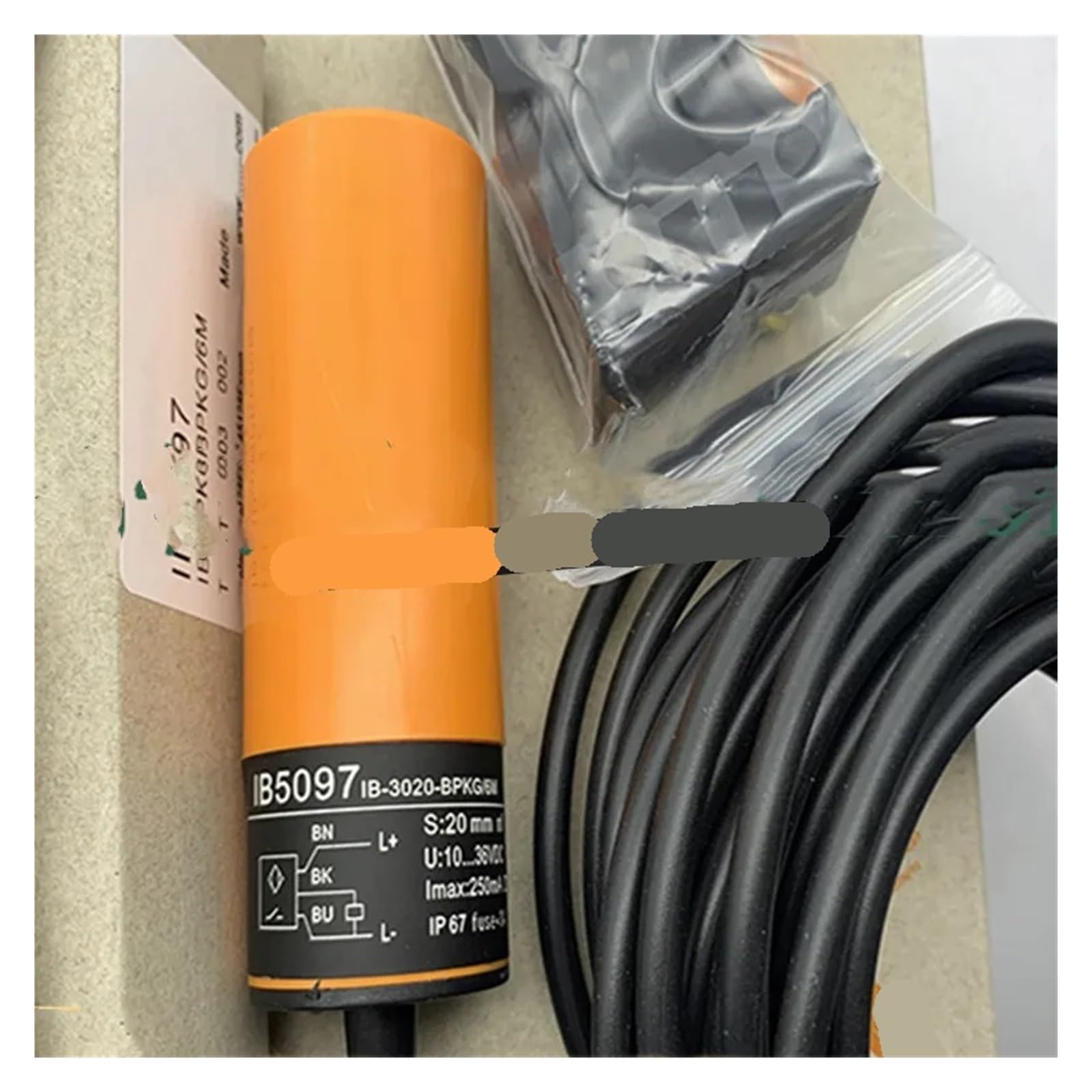 Interrupteur de proximité IB5131 ifm lot de 2 capteurs inductifs