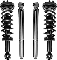 Detroit Axle RWD Full Suspension Kit: Front Struts w/Coil Springs + Rear Shocks for 2004-2008 Ford F-150 & Lincoln Mark LT