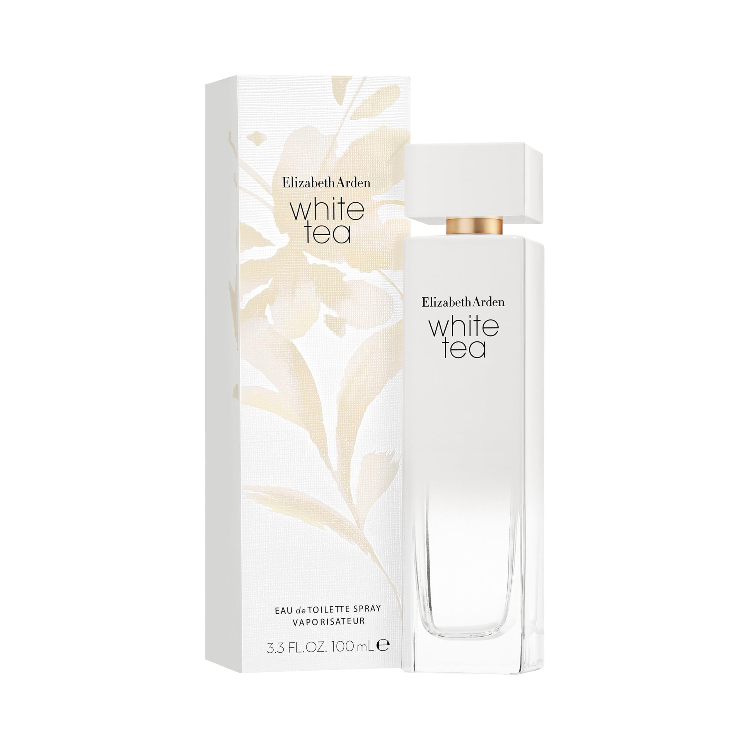 Elizabeth Arden - White Tea, Eau de Toilette Spray, Parfüm mit italienischer Mandarine, Weißer Tee-Extrakt und Madrasholz, blumig, feminin und süß, weiche Wärme, Parfüm für Damen - 100 ml