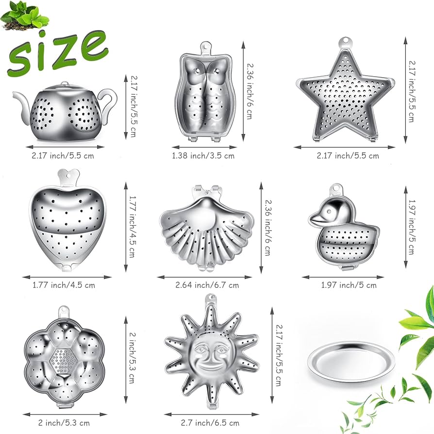 Amazon.co.jp: ティーインフューザー 小茶こしフィルター ティーボール