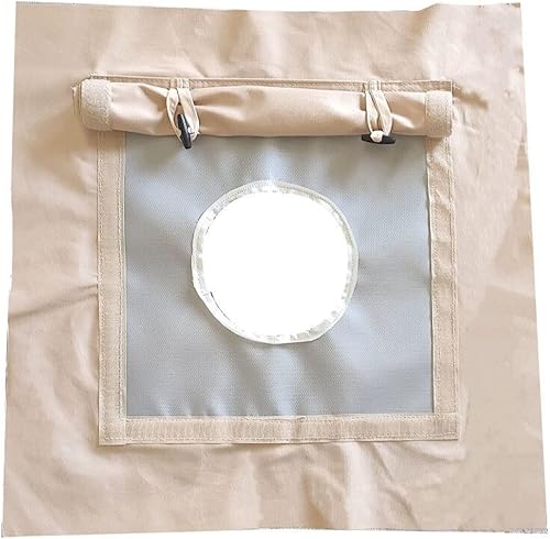 Miniatura 8 de DANCHEL OUTDOOR Estufa de leña plegable para tienda de campaña caliente con gato de estufa para camping, portátil de acero inoxidable 304, estufa de