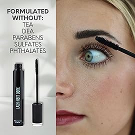 Lash Next Door Water Resistant Mascara Black Volume and Length - No Clump Volumizing Mascara for Thickening and Lengthening - Smudge Proof Lashes by Brooklyn and Bailey (3 Pack)